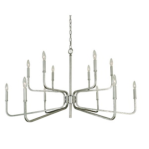 Heidelberg - 12 Light Dining Chandelier-24 Inches Tall and 46 Inches Wide - 1100089