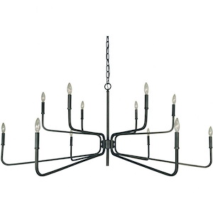 Heidelberg - 12 Light Dining Chandelier-24 Inches Tall and 60 Inches Wide - 1100090
