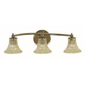 Ella - 3 Light Wall Sconce-5.5 Inches Tall and 20 Inches Wide