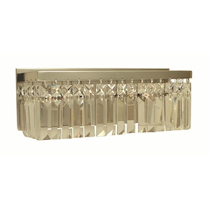 Hannah - 2 Light Wall Sconce-5.5 Inches Tall and 15 Inches Wide - 1100065