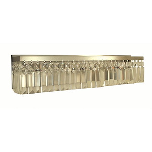 Hannah - 3 Light Wall Sconce-5.5 Inches Tall and 24 Inches Wide