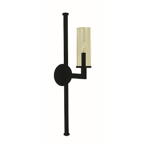 Sconces - 1 Light Wall Sconce-27 Inches Tall and 5 Inches Wide