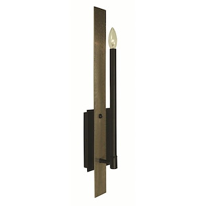 Sconces - 1 Light Wall Sconce-25 Inches Tall and 5 Inches Wide - 1214431