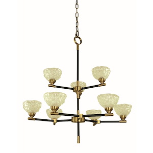 Stonebridge - 9 Light Dining Chandelier-32 Inches Tall and 33 Inches Wide