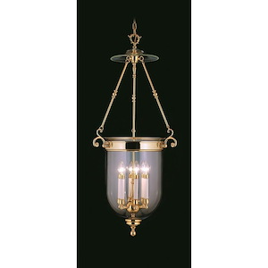 Jamestown - 6 Light Foyer Chandelier-42 Inches Tall and 20 Inches Wide