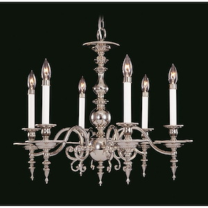 Kensington - 6 Light Dining Chandelier-21 Inches Tall and 26 Inches Wide - 1100247