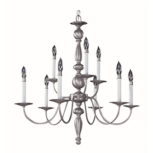 Jamestown - 9 Light Dining Chandelier-30 Inches Tall and 28 Inches Wide - 1100207