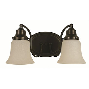 Magnolia - 2 Light Wall Sconce-6 Inches Tall and 13 Inches Wide
