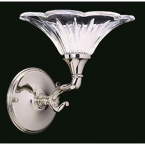 Geneva - 1 Light Wall Sconce-9 Inches Tall and 8.5 Inches Wide
