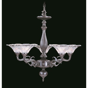 Geneva - 5 Light Dining Chandelier-26 Inches Tall and 29 Inches Wide
