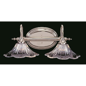 Geneva - 2 Light Wall Sconce-7 Inches Tall and 18 Inches Wide