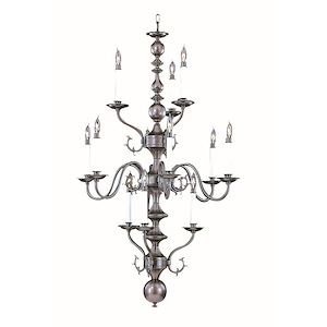Jamestown - 12 Light Foyer Chandelier-48.5 Inches Tall and 30 Inches Wide - 1100136