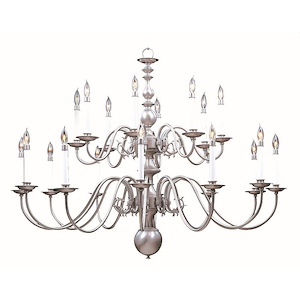 Jamestown - 20 Light Foyer Chandelier-37 Inches Tall and 48 Inches Wide - 1215027