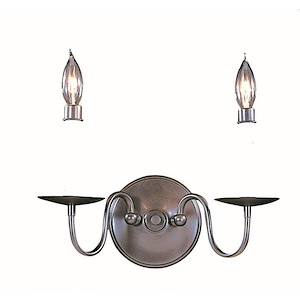 Jamestown - 2 Light Wall Sconce-12 Inches Tall and 12.5 Inches Wide - 1100154