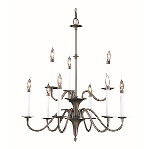 Jamestown - 9 Light Dining Chandelier-32 Inches Tall and 28 Inches Wide