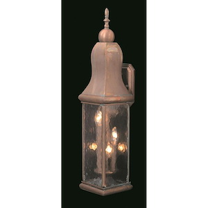 Marquis - 3 Light Outdoor Wall Mount-27.5 Inches Tall and 6 Inches Wide