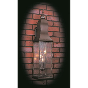 Marquis - 3 Light Outdoor Wall Mount-34.5 Inches Tall and 8 Inches Wide - 1100323