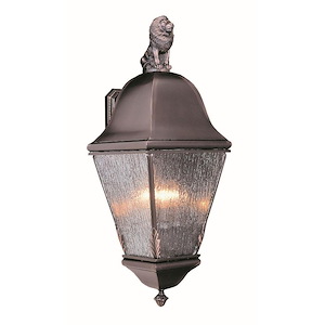 Coeur De Lion - 4 Light Outdoor Wall Mount-29.5 Inches Tall and 11 Inches Wide - 1099925