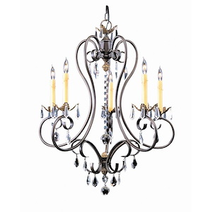 Liebestraum - 5 Light Dining Chandelier-31.5 Inches Tall and 27 Inches Wide