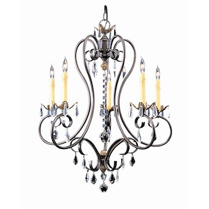 Liebestraum - 5 Light Dining Chandelier-31.5 Inches Tall and 27 Inches Wide - 1214542