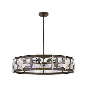 Jolie - 51W LED Large Chandelier In Glam Style-6.75 Inches Tall and 30 Inches Wide
