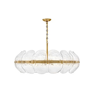 Lillia  - 72W 6 LED Large Chandelier-17.25 Inches Tall and 36.25 Inches Wide