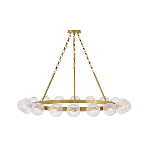 Coco  - 90W 18 LED Large Chandelier-30.5 Inches Tall and 44.25 Inches Wide