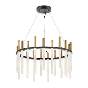 Echo - 59W LED Medium Chandelier In Modern Style-16.5 Inches Tall and 26 Inches Wide - 1309065