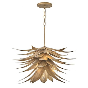 Agave - 35W 7 LED Large Chandelier In Modern Style-29 Inches Tall and 26 Inches Wide