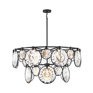 Nala - 75W 15 LED Large Chandelier In Traditional Style-18.75 Inches Tall and 40 Inches Wide