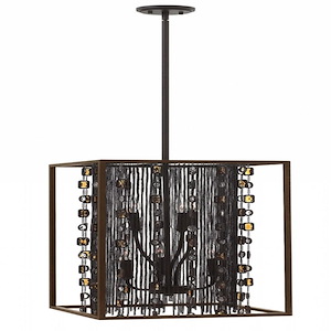 Mercato-Six Light Foyer-16 Inches Wide by 26.5 Inches Tall