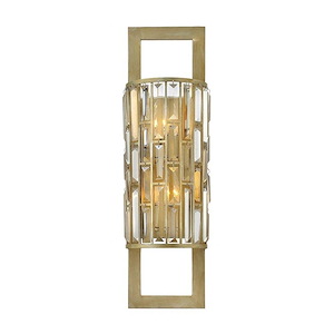 Gemma-Two Light Wall Sconce-8 Inches Wide by 25.5 Inches Tall