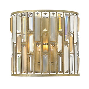 Gemma-Two Light Wall Sconce-12.25 Inches Wide by 11 Inches Tall