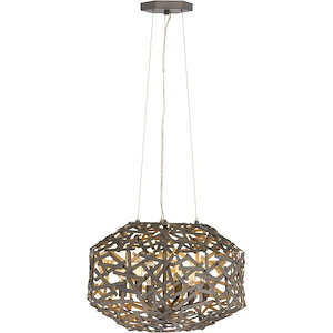 Kestrel-Three Light Chandelier-16 Inches Wide by 10 Inches Tall