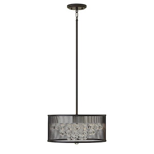 Fiona-Four Light Large Pendant-15 Inches Wide by 12.25 Inches Tall - 496742