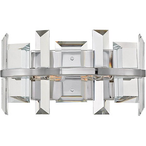 Odette-Two Light Wall Sconce-13 Inches Wide by 7.25 Inches Tall