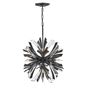 Vida - 65W 13 LED Medium Chandelier In Modern Style-26 Inches Tall and 22 Inches Wide