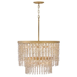 Rubina - 5W 10 LED Convertible Chandelier-20 Inch Tall and 26 Inch Wide - 1396957