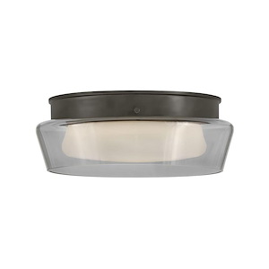 Demi - 16W LED Medium Flush Mount In Modern Style-6 Inches Tall and 15.75 Inches Wide - 1320208