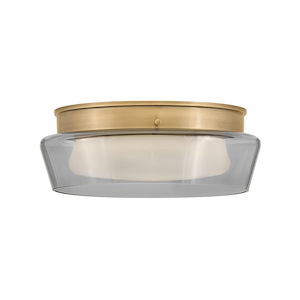 Demi - 16W LED Medium Flush Mount In Modern Style-6 Inches Tall and 15.75 Inches Wide