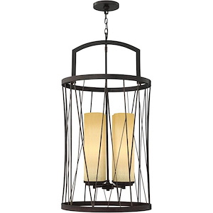 Nest-Four Light Foyer-21 Inches Wide by 42 Inches Tall
