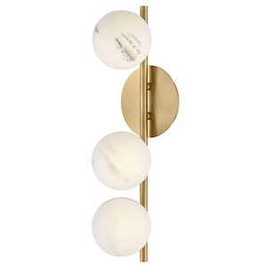 Selene - 15W 3 LED Large Wall Sconce In Modern Style-21 Inhces Tall and 6 Inches Wide