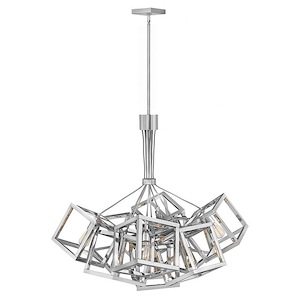Ensemble-Nine Light Stem Hung Chandelier-30.75 Inches Wide by 36.75 Inches Tall