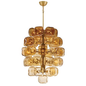 Perriand - 1.5W 40 LED Chandelier-38.5 Inch Tall and 30 Inch Wide - 1396966