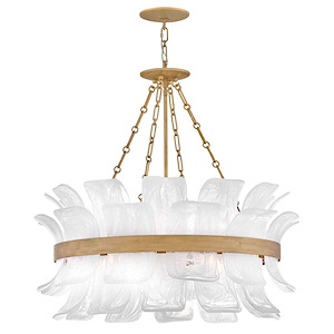 Fleur - 5W 6 LED Drum Chandelier-32.5 Inch Tall and 34 Inch Wide - 1396973