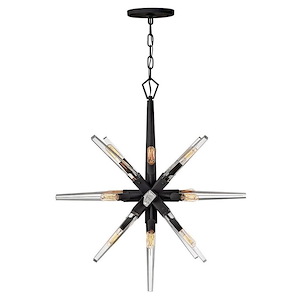 Ariel-Twelve Light Medium Orb Chandelier in Modern Style-26 Inches Wide by 29.25 Inches Tall - 925831