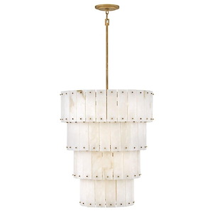 Simone - 45W 9 LED Medium Chandelier In Traditional Style-29 Inhces Tall and 24 Inches Wide - 1314421