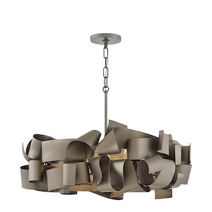 Delfina-Five Light Chandelier-26 Inches Wide by 10 Inches Tall