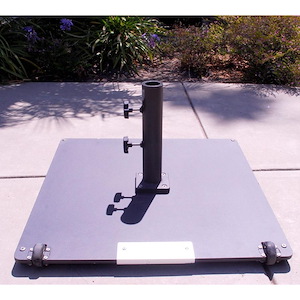 Steel Plate - 95 lb. Square Base