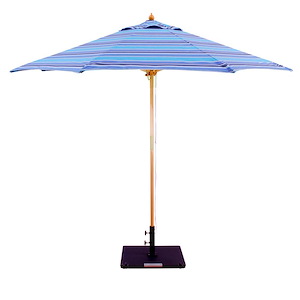 Galtech 9' Wood Market Umbrella With Pulley Lift - Frame Only – The Patio  Galaxy